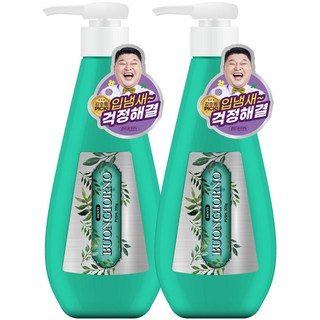 덴티본조르노 푸쉬 민트향 치약, 285ml, 285g, 2개