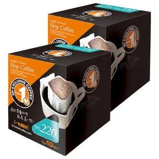 一帖濾掛式咖啡包 Set 新鮮烘焙咖啡豆製成 帶有花香、巧克力、麥芽香氣, 12g, 10包, 2盒