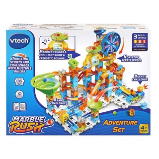 Vtech Baby 智能滾球積木建構軌道組 摩天輪樂園, 135個零件, 燈光和聲音, 3種模式選擇, 1組