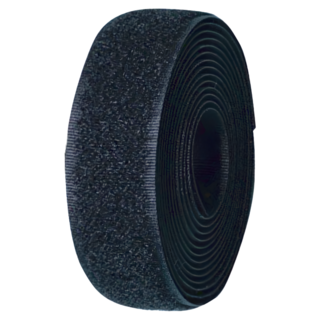 FANCY LIFE 多用途魔鬼氈 寬5cm 黑色, DIY固定好幫手, 1個