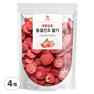 굳드림 凍乾草莓, 50g, 4個