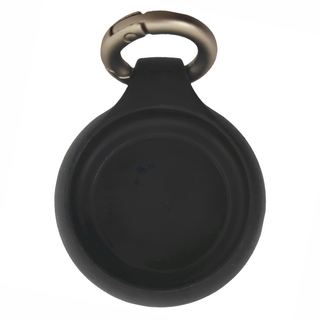 RHINOSHIELD 犀牛盾 AirTag 保護殼 附扣環大+小, 經典黑, 1個