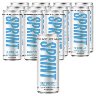 Cloop Sprint 蘋果衝擊風味零卡能量飲, 12個, 250ml