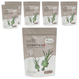 好漢草 艾草淨身平安包 15包, 75g, 6袋