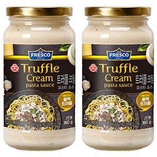 오뚜기 프레스코 트러플크림 파스타 소스, 360g, 2개