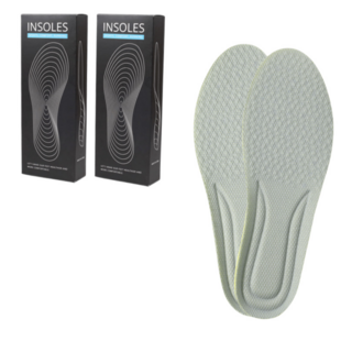 Anilgonggan 舒適運動鞋增高鞋墊 雙腳組 XL, 灰色, 2套