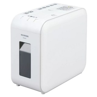 IRIS OHYAMA 愛麗思歐雅瑪 超靜音極細保密碎紙機 短碎狀, 白色, P6HCS‐W