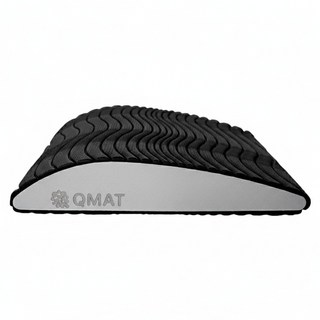 QMAT 仰臥起坐墊 800g, 黑灰色, 1個