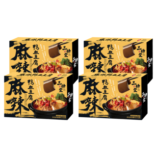 三拾堂 麻辣鴨血豆腐, 450g, 4盒