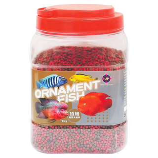 UP AQUA 雅柏 頂級觀賞魚飼料 E-235-L, 1000g, 1罐