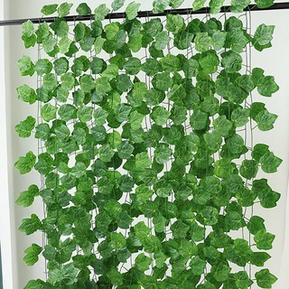 仿真葡萄葉90片 5個 綠蘿葉,高仿真度,手感與光澤度都非常好, 葉片邊緣無毛邊