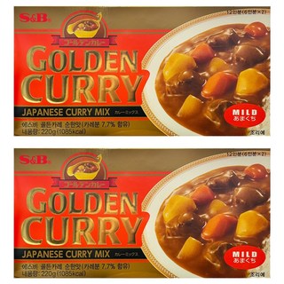 에스앤비골든 카레 순한맛, 220g, 2개