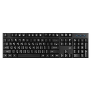 지클릭커 오피스프로 스탠다드 M 저소음 무선 블루투스 키보드, 블랙, WK60, 제조사축