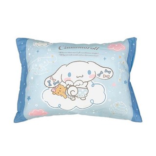 Sanrio 午安枕 柔軟舒適 輕巧易攜帶, 大耳狗 藍色, 28x39CM, 1個