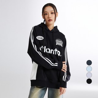 SPAO 男女通用亞特蘭大撞色套頭連帽大學T