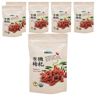 統一生機 有機枸杞袋裝, 150g, 6包