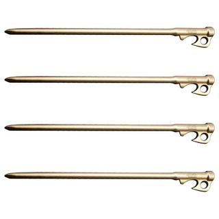 TKS 月亮女神釘 天弓 4支 7075航太鋁製成, 女神金, 1組