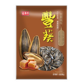 盛香珍 豐葵香瓜子 焦糖風味, 3kg, 1包