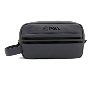 PGA 雙拉鍊高爾夫手拿包 214, 灰色, 1個