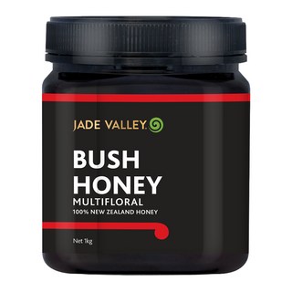 JADE VALLEY 紐西蘭灌木叢林百花蜜 原生叢林瑰寶 濃郁純厚 純淨天然無添加, 1kg, 1罐