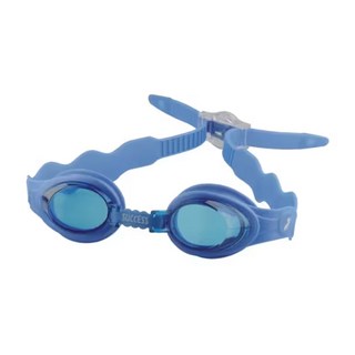 SUCCESS 成功 全矽膠兒童泳鏡, 藍色, 1個