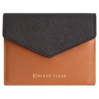 BLANC FLEUR 牛皮摺疊卡夾 AC0CA0120