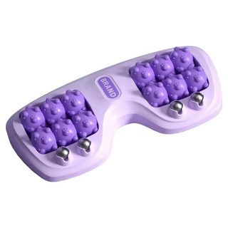 貓爪造型顆粒腳底按摩器 T1705A PP+磁鐵材質, 紫色, 1台