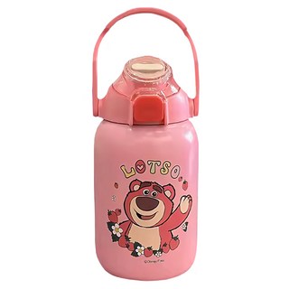 TOY STORY 玩具總動員 304水壺, 熊抱哥 粉色, 850ml, 1個