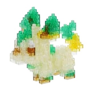 nanoblock 河田積木 迷你積木 NBPM-083, 1個, 葉伊布 水晶特別版ver. 110