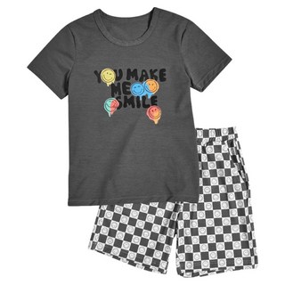 TRY 男童涼感透氣 Cricket Home & 五分上下套裝 H01 CBHAH01