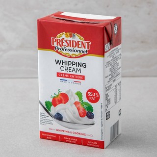 프레지덩 휘핑크림, 1L, 1개