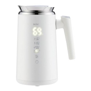 Ikiiki 伊崎家電 智能溫控快煮壺 IK-TK4201 快速加熱 精準溫控, 白色, 700ml, 1個