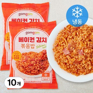 곰곰 베이컨 김치볶음밥 (냉동), 200g, 10개