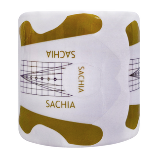 SaChia 莎夏 美甲延長甲紙托 輕鬆製作延長甲, 透明, 1包