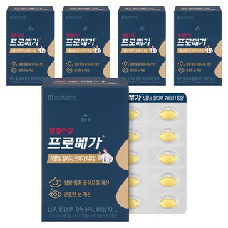 프로메가 식물성 알티지 오메가3 듀얼, 60정, 27g, 5개