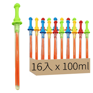 Jamizone 棒狀大泡泡 100ml 4入組, 4組, 多色