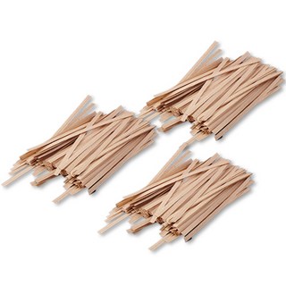 Open Space 牛皮紙麵包綁帶 20cm, 3000個, 棕色