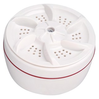 大功率便攜渦輪洗衣器 節能省電 旅行洗衣神器, RTW020229360071, 白色, 1個