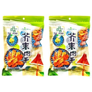 富貴香 芥末肉乾, 素食非基因改造大豆蛋白, 250g, 2包