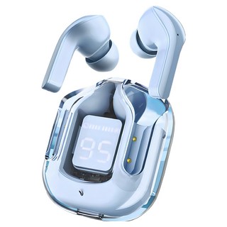 DTAudio 聆翔 AIR31 數顯無線藍芽耳機 ENC降噪 電量顯示 藍牙5.3, DTA-K33, 湖水藍