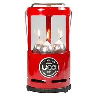 UCO Candlelier Candle Lantern 蠟燭營燈 C-C-STD 大 20 x 10cm 510g, 櫻桃紅, 1個