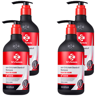 台塑生醫 Dr's Formula 控油抗屑洗髮精 激涼款, 580g, 4件