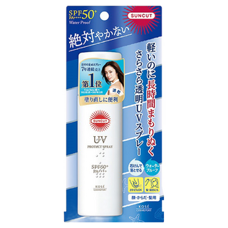 KOSE 高絲 SUNCUT UV 曬可皙 高效防曬噴霧 高係數防曬 防水耐汗 款式隨機, 60g, 1瓶