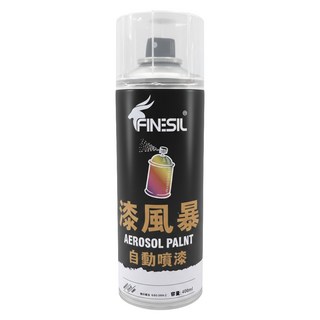FINESIL 漆風暴 自動噴漆, 紅色, 400ml, 1瓶