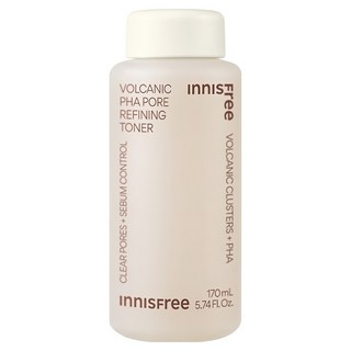 INNISFREE 台灣公司貨 火山泥PHA毛孔緊緻露, 170ml, 1瓶