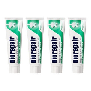 Biorepair 貝利達 全效修護琺瑯質牙膏, 75ml, 4條