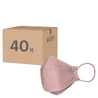 Finetech 釩泰 醫用魚型口罩, 黛妃紫, 20片, 2盒