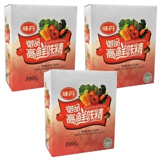 味丹 高鮮 味精, 1kg, 3盒