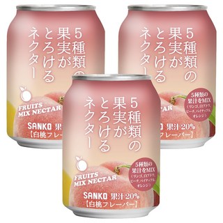 日本 SANKO 極致綜合果汁, 280ml, 3個