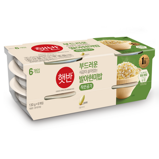 CJ Hetbahn 發芽糙米飯, 130g, 6個
